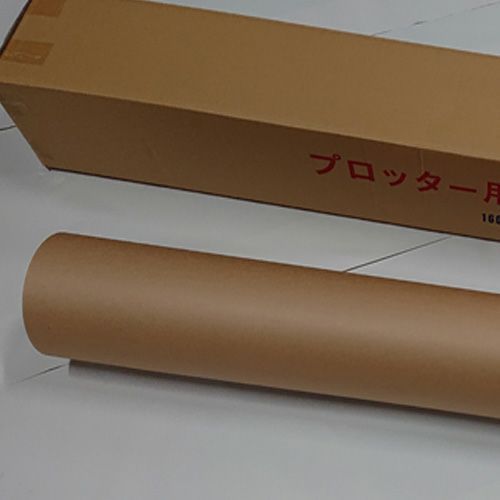 ゴークラ プロッター用紙(半晒クラフト紙)1600mm×100m 3インチ紙管 1本入 PG-160