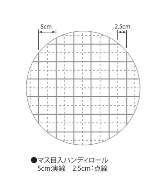 ゴークラ マス目入ハンディロール(年表用紙)白 81.4g/m2 262mm×10m 1本入 HDM-000501