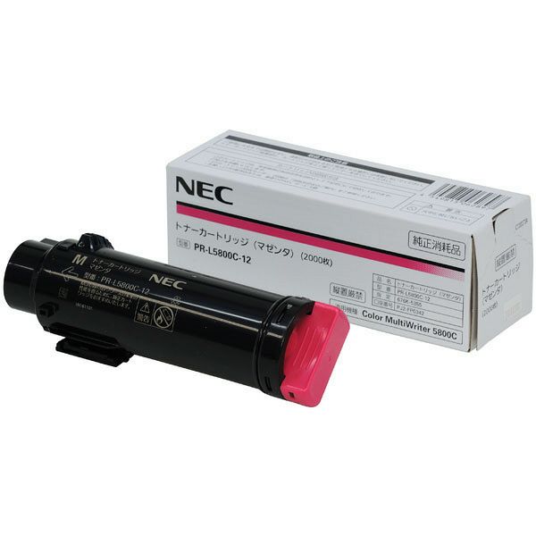 NEC トナーカートリッジ マゼンタ PR-L5800C-12