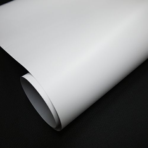 短期イベント用 マット塩ビ 強粘着シルバー糊品 1370mm 50m プリンタ ラベル用紙通販のペーパーアンドグッズ