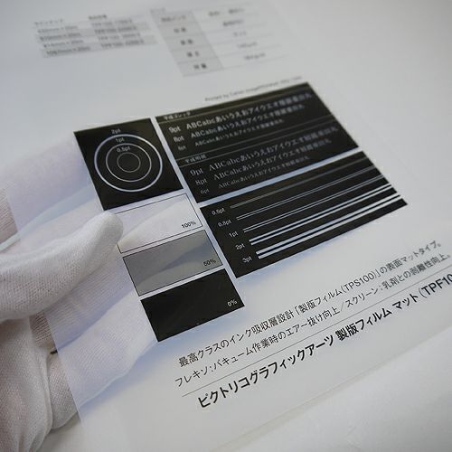 ピクトリコグラフィックアーツ 透明フィルム  133um 1500mm×20M 1本 TPU100-5966/3