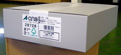 a-one パソコン＆ワープロラベル プリンタ兼用 NEC3列 500シート 28728