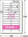 a-one はがきサイズのプリンタラベル［インクジェット］ フォト光沢紙 文房具セット 24面39面88面 3種類各3シート 29355