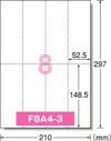 a-one パソコンで手作りチケット８面光沢紙 51447