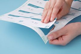 a-one マルチカード名刺用紙 プリンタ兼用 両面 クリアエッジ 厚口 白無地 10面10シート 51861