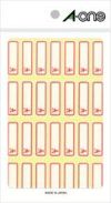 a-one セルフラベル 赤 ￥マーク付き 18シートx28面（504片） 03007