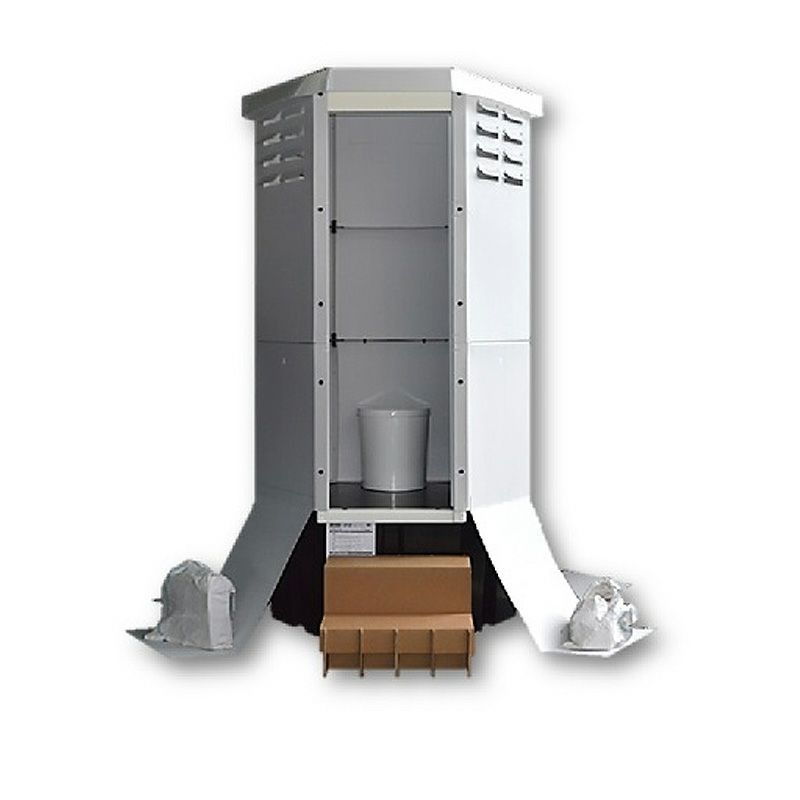 災害時用備蓄型組立式個室トイレほぼ紙トイレ