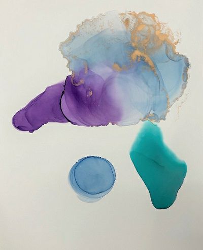 ユポ紙アルコールインクアート