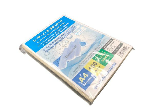 レーザーピーチグロスタック55強粘 A4 100枚