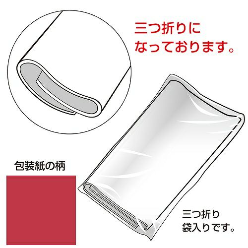 包装紙レッドアップル