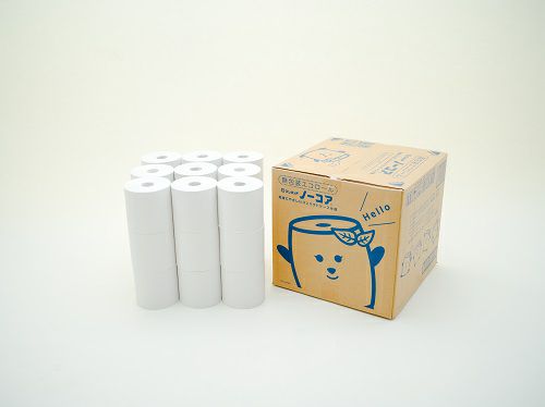 エコ配慮型芯なしトイレットロール