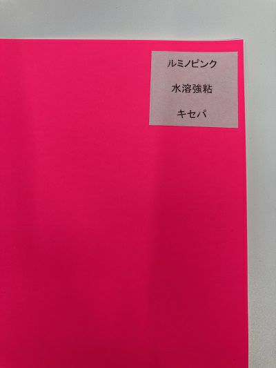 ルミノピンク　ラベル　シール　
